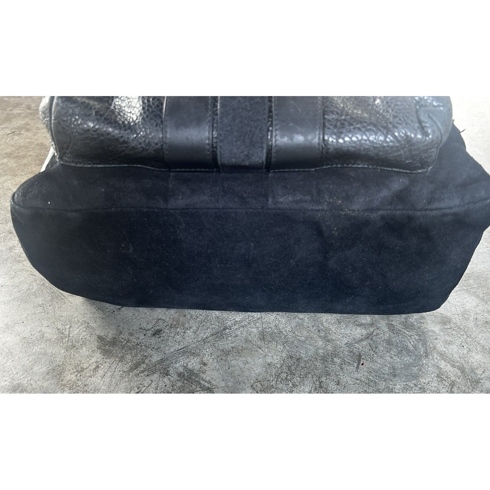 COACH Charles  Varsity Backpack Black Leather  Baseball Stitch #11250 $595 - Picture 10 of 16